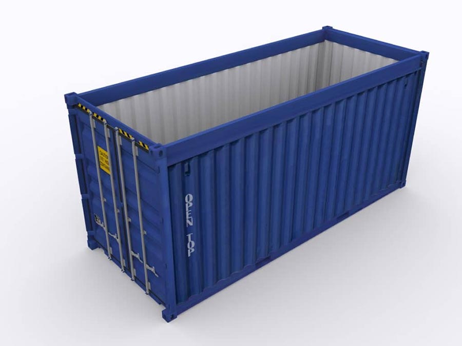 Hvad er applikationsscenarierne for Open Top Container?