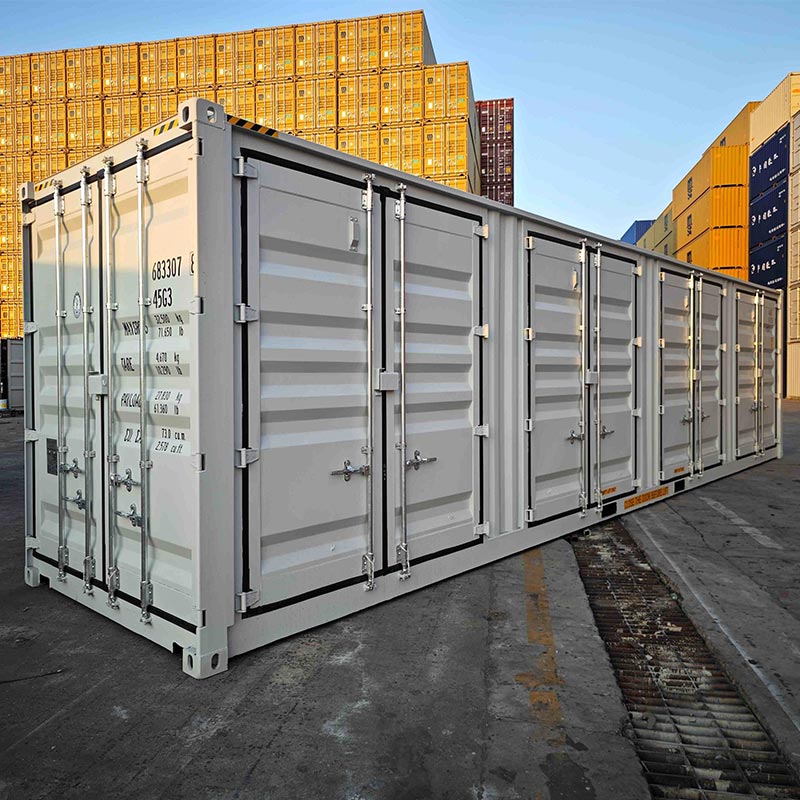 Hvad gør en 40 Ft High Cube åben sidecontainer til det smarteste valg til overdimensioneret og sidelæssende last?