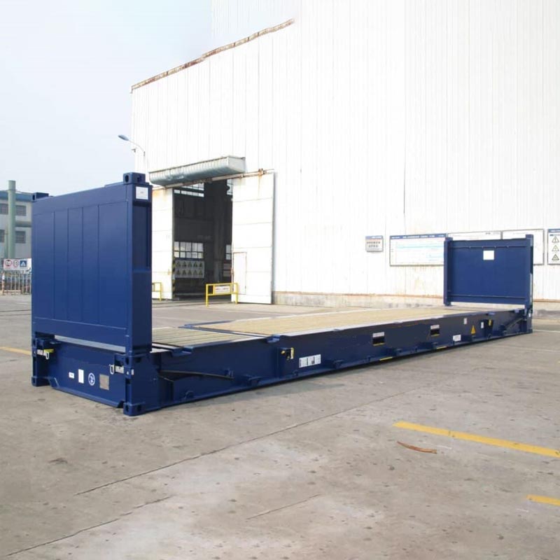Hvordan kan en flad rackcontainer forenkle overdimensioneret godstransport?