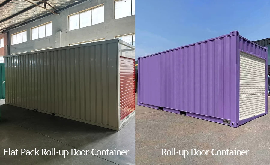 Hvad er forskellene mellem fladpakkecontainere og specielle containere?