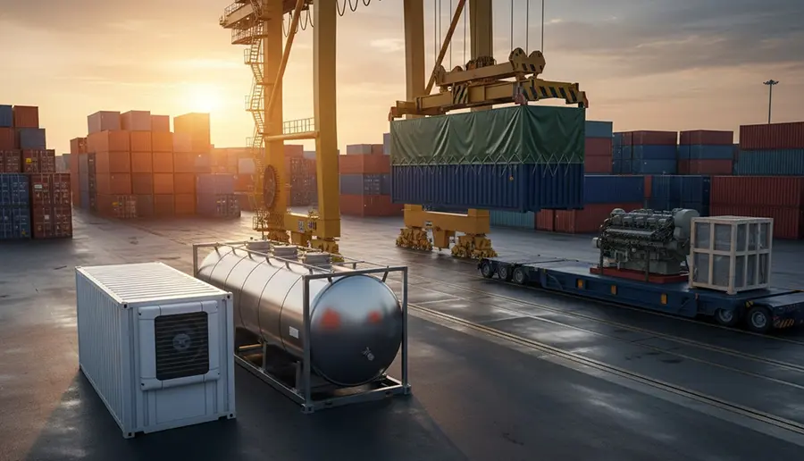 Forskellige typer af specielle forsendelsescontainere og brug