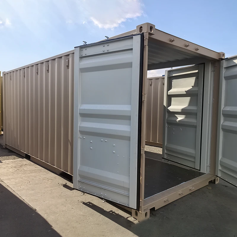 20 fods sidedørscontainer
