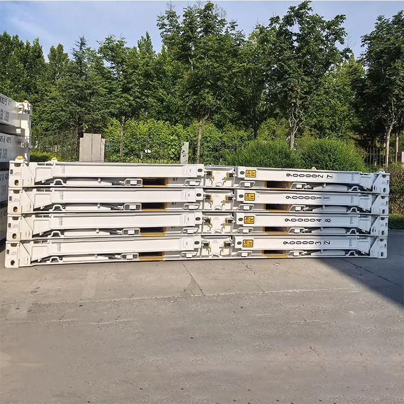 Sammenklappelig Flad Rack Container