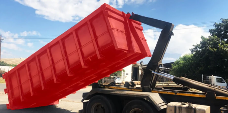 ro-ro garbage container