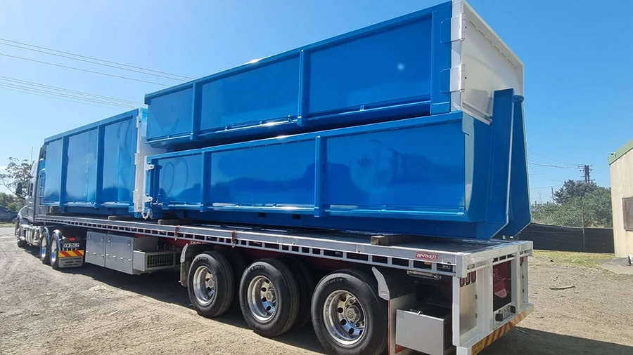 ro-ro garbage container