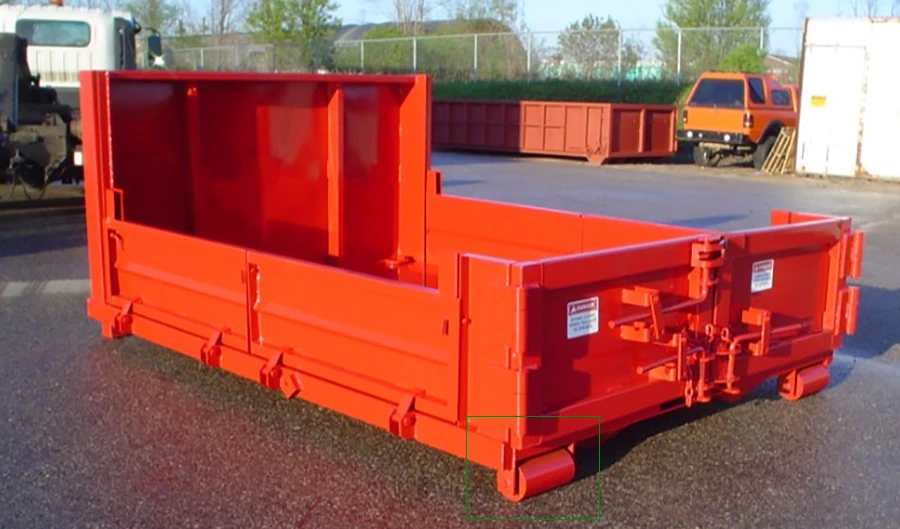 ro-ro garbage container