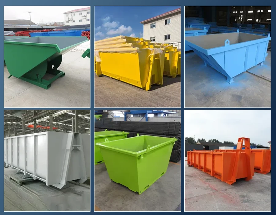ro-ro garbage container