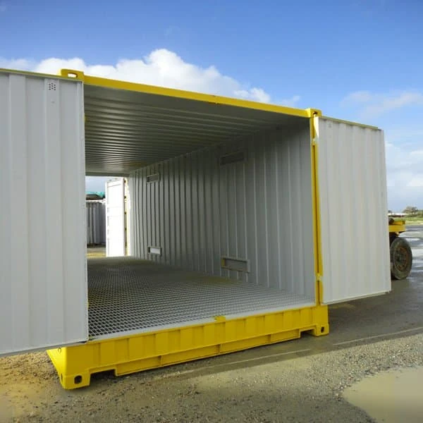 Palle bred forsendelsescontainer